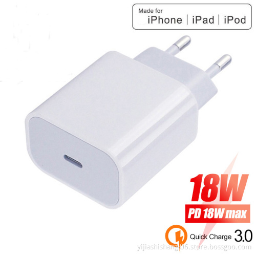Oem Logo The Latest Mobile Accessories Super Fast Quick Eu Plug 5v Usb Charger For Android Phone